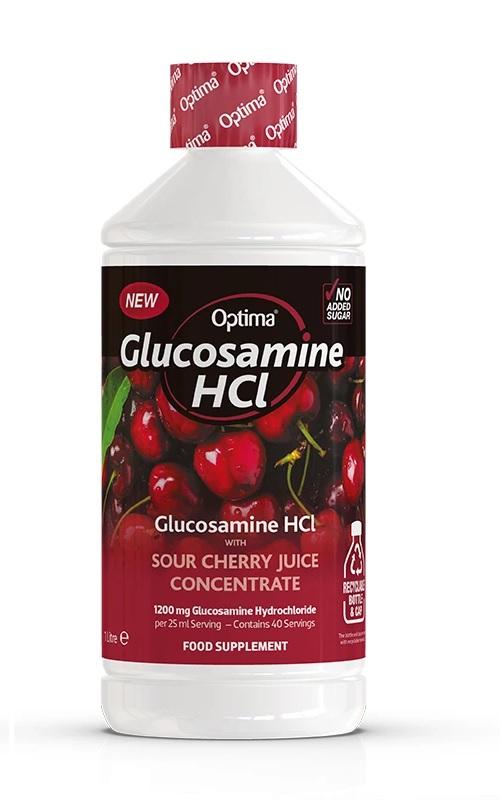 Optima Glucosamine HCl Sour Cherry Juice 1L